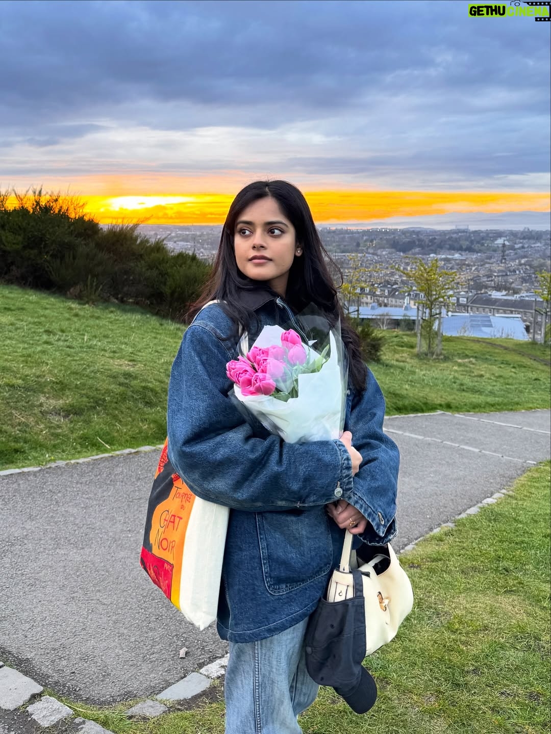 Riddhi Kumar - 62.2K Likes - Alice in Scotland ✨

Finally going to be posting London photos from this summer because everything post has been a roller coaster ride. Have not been active w much personal stuff on the gram lately since my dad had a brain stroke and we were dealing with it’s ongoings BUTTT he’s now recovering well and we’re extremely grateful!
Times like these teach the strength you hold as a family, your patience and willpower and more than anything the ability to laugh even when things feel like they’re the worst that could ever be. To be grateful even when life doesn’t necessarily offer any gratitude-induced moments is probably the best we can do for ourselves because who knows the bad could turn worse any given time haha!
Sending in lots of love, warm hugs and laughter bits to people facing such moments today! 🥰