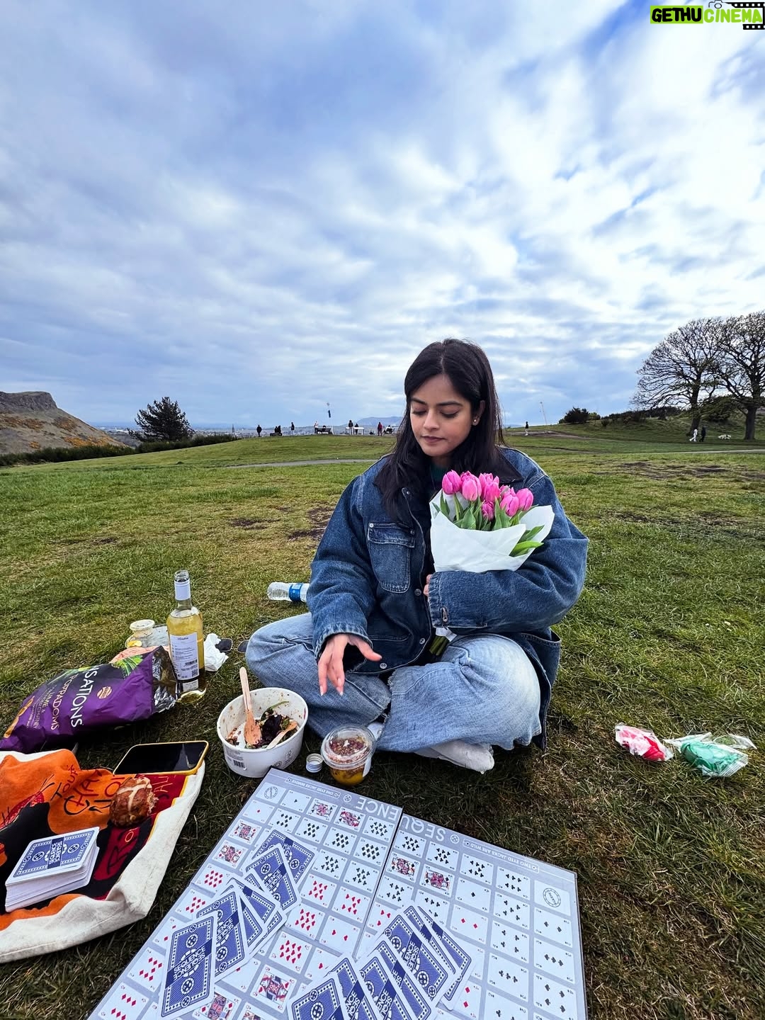 Riddhi Kumar - 62.2K Likes - Alice in Scotland ✨

Finally going to be posting London photos from this summer because everything post has been a roller coaster ride. Have not been active w much personal stuff on the gram lately since my dad had a brain stroke and we were dealing with it’s ongoings BUTTT he’s now recovering well and we’re extremely grateful!
Times like these teach the strength you hold as a family, your patience and willpower and more than anything the ability to laugh even when things feel like they’re the worst that could ever be. To be grateful even when life doesn’t necessarily offer any gratitude-induced moments is probably the best we can do for ourselves because who knows the bad could turn worse any given time haha!
Sending in lots of love, warm hugs and laughter bits to people facing such moments today! 🥰