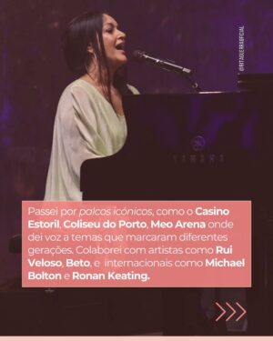 Rita Guerra Instagram - 🎶 Sou a Rita Guerra. A música acompanha-me desde criança e já me levou a palcos e momentos que jamais esquecerei.

Neste post, partilho um pouco da minha história para que conheça melhor a voz por trás das canções. 

Conheça a minha música e leve-a consigo para todos os momentos.😊

#RitaGuerra #CantoraPortuguesa #MúsicaPortuguesa #HistóriaDaMúsica #Eurovisão #ConcertosPortugal #MúsicaAoVivo #ConheçaAMinhaMúsica #CantoPortugues #vozdeportugal