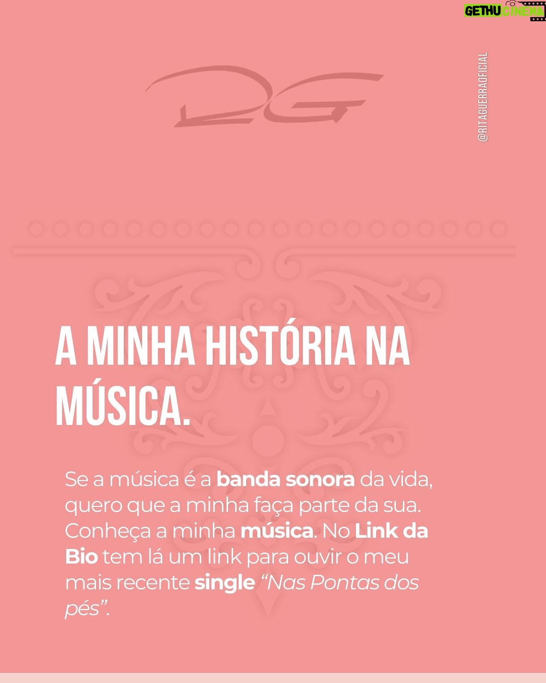 Rita Guerra - 1.3K Likes - 🎶 Sou a Rita Guerra. A música acompanha-me desde criança e já me levou a palcos e momentos que jamais esquecerei.

Neste post, partilho um pouco da minha história para que conheça melhor a voz por trás das canções. 

Conheça a minha música e leve-a consigo para todos os momentos.😊

#RitaGuerra #CantoraPortuguesa #MúsicaPortuguesa #HistóriaDaMúsica #Eurovisão #ConcertosPortugal #MúsicaAoVivo #ConheçaAMinhaMúsica #CantoPortugues #vozdeportugal