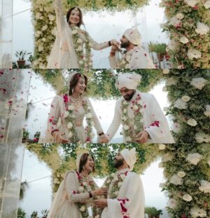 Ritika Bhandari Instagram - Officially Mr & Mrs 🤍