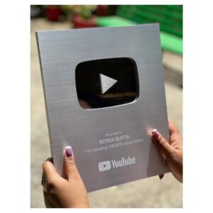 Ritika Gupta Instagram - FINALLY !! Silver Play Button is hereā¦!!
Thank you so much for the love and support my LoviesArmy š§æā¦.Keep supporting guysā¦.love you allā¦
.
.
.
.
#instagram #instagood #inspirationalquotes #insta #instadaily #instafood #instamood #youtube #youtubers #youtubesilverplaybutton #creatersaward #youtubecreatorawards #youtubelive #love #fashion #beautiful #lawofattraction #miracle #gratitude