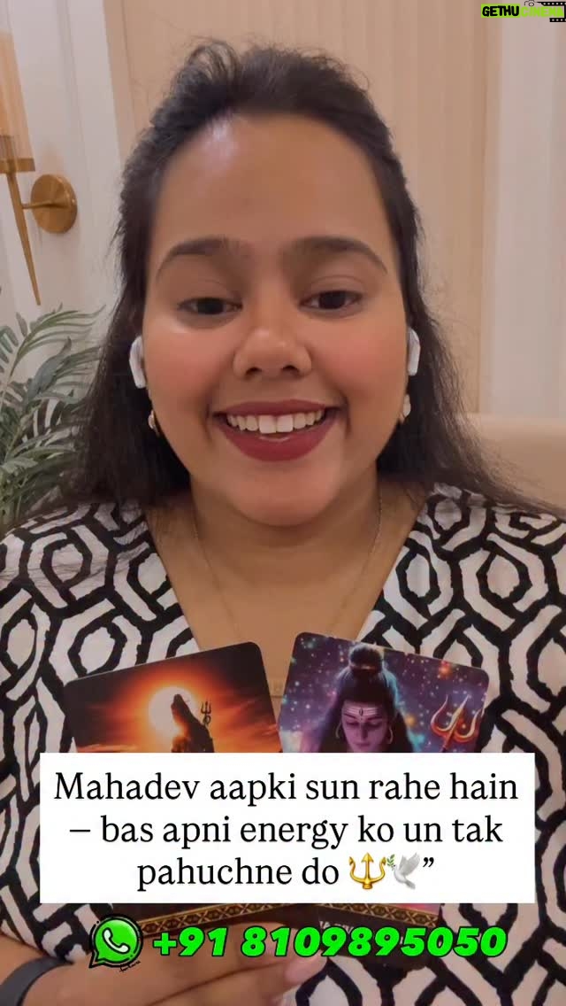 Ritika Gupta - 28.6K Likes - Sawan ka har Somwar ek divya shakti ka darwaza kholta hai,
aur teesra Somwar sabse pavitra maana jaata hai — jab Bholenath swayam apne bhakton ki prarthna sunte hain.

Is video mein aapko milega:
🌿 Mahadev ka message
🌿 Aapki energy shift
🌿 Ek simple, powerful guidance 
🌿 Emotional & spiritual guidance for manifestation

Aapka mann chaahe rishta ho, career ho ya healing — yeh video usi ke liye bana hai.
Apni vishwas ki shakti jagaiye aur Mahadev ke ashirwaad se apni prarthnaon ko sach banaiye 🕉✨

👉 Full guidance   remedy YouTube par available hai
🔔 Channel: Ritika Gupta

#SawanSomwar #MahadevBlessings #ShivaMessage #RitikaGuptaHealing #SpiritualReel 
#ShivBhakt #SomwarRemedy #ManifestationInSawan #Bholenath #ShivaGuidance 
#EnergyHealing #PowerfulReel #DivineMessage #RudraEnergy #sawan2025