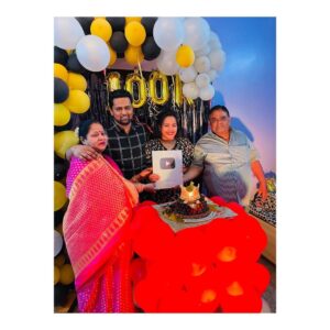 Ritika Gupta Instagram - FINALLY !! Silver Play Button is hereā¦!!
Thank you so much for the love and support my LoviesArmy š§æā¦.Keep supporting guysā¦.love you allā¦
.
.
.
.
#instagram #instagood #inspirationalquotes #insta #instadaily #instafood #instamood #youtube #youtubers #youtubesilverplaybutton #creatersaward #youtubecreatorawards #youtubelive #love #fashion #beautiful #lawofattraction #miracle #gratitude