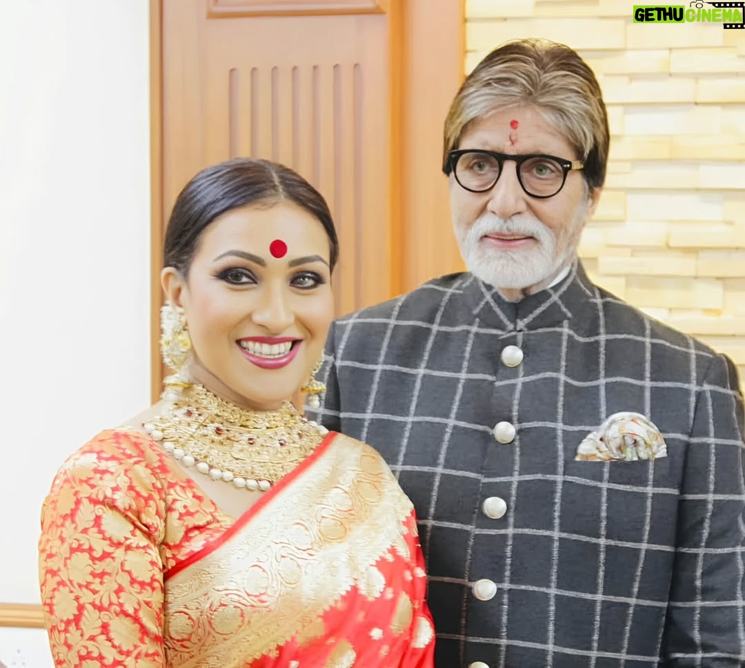 Rituparna Sengupta - 3.2K Likes - Wishing the legendary Amit ji a very Happy Birthday! Your immense contribution to Indian cinema continues to inspire generations.