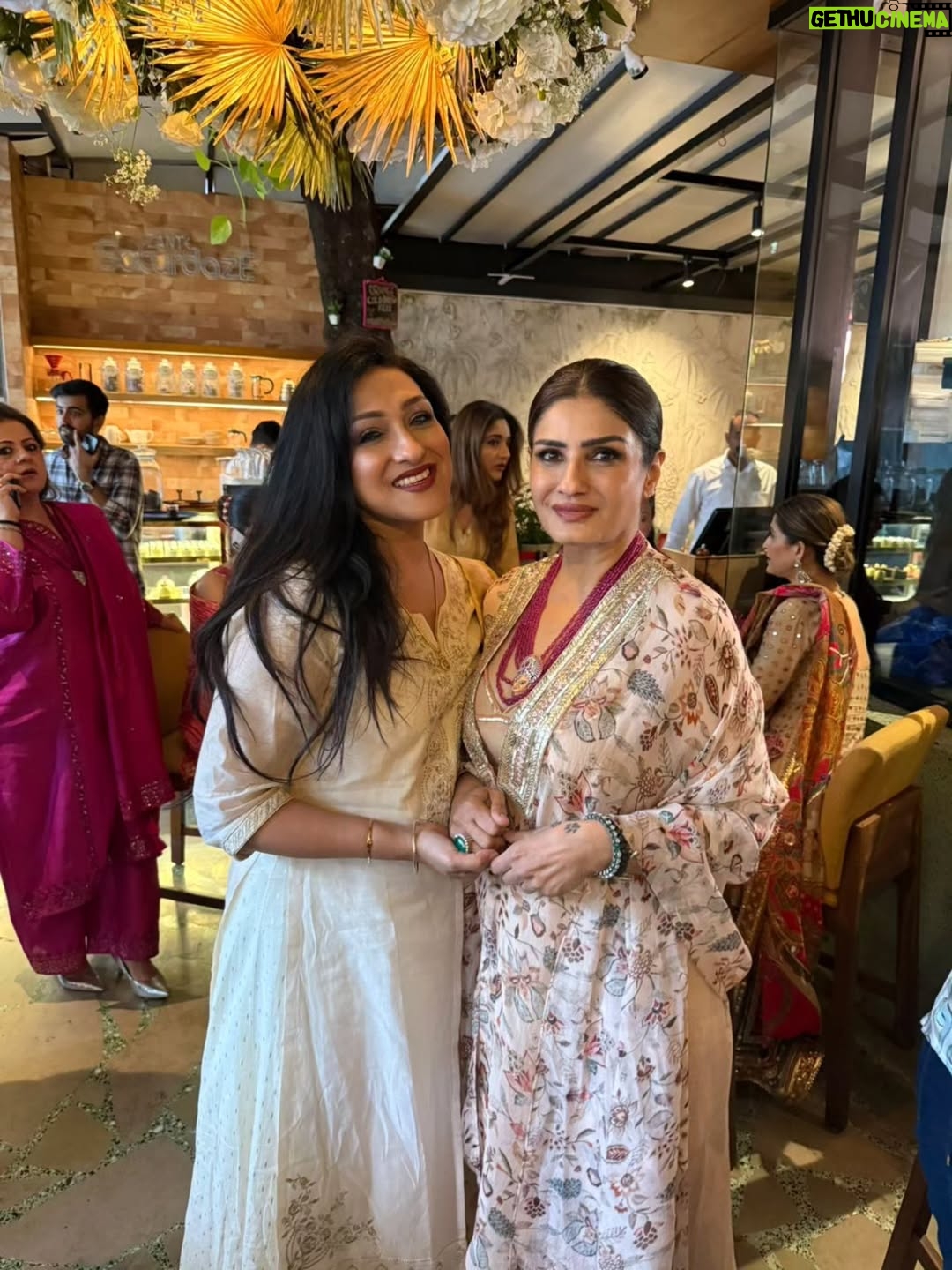 Rituparna Sengupta - 19.8K Likes - Congratulations @officialraveenatandon for your new endeavor....Thank you for making me a part of your lovely launch ...the curation and the display was beautiful...just like you❤️❤️..