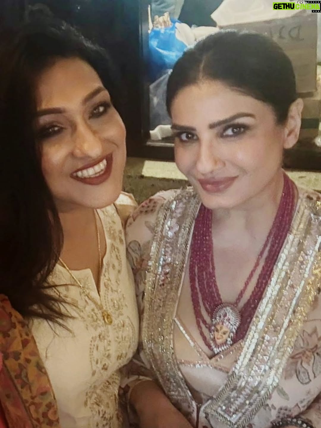 Rituparna Sengupta - 19.8K Likes - Congratulations @officialraveenatandon for your new endeavor....Thank you for making me a part of your lovely launch ...the curation and the display was beautiful...just like you❤️❤️..