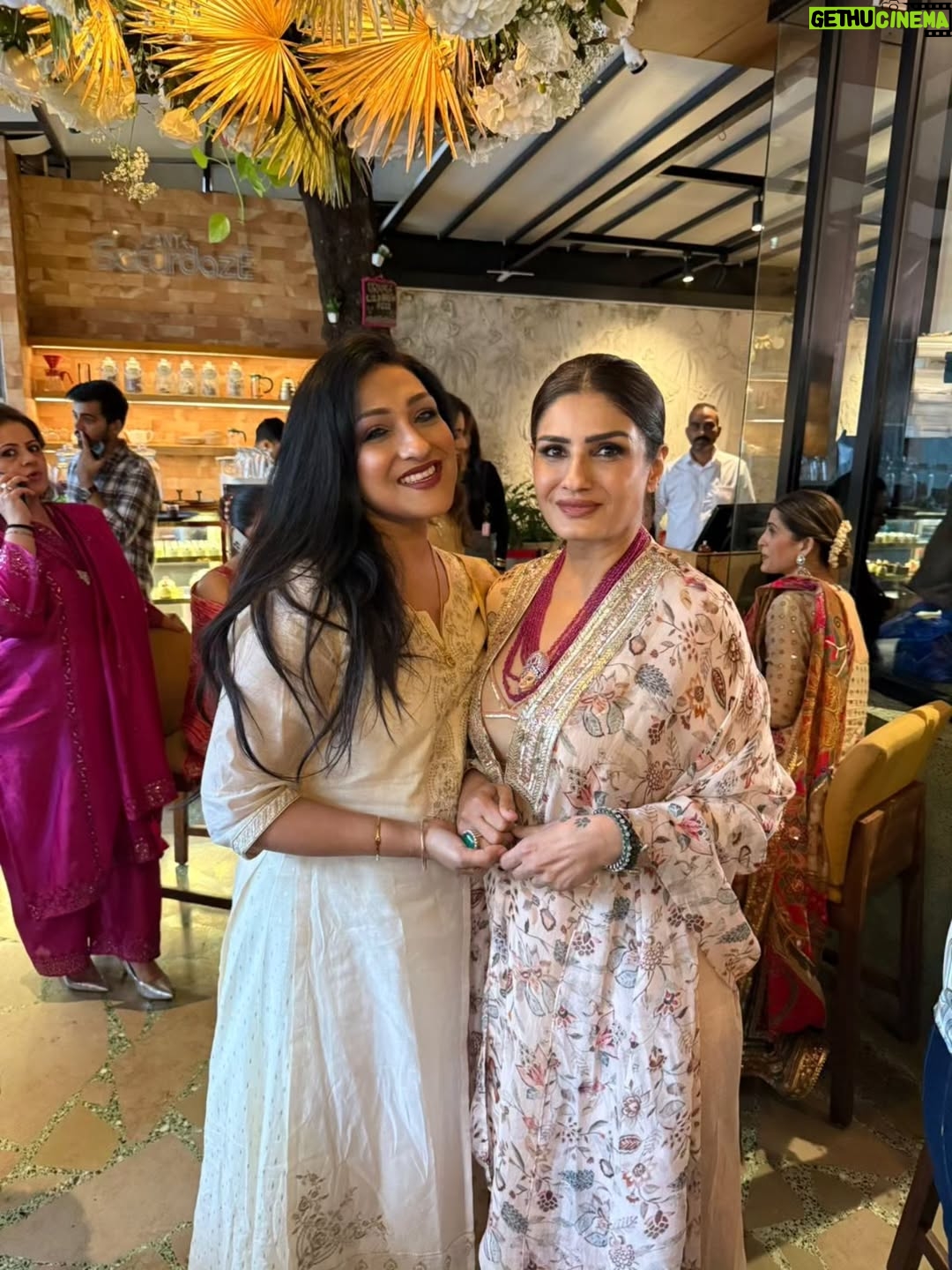 Rituparna Sengupta - 19.8K Likes - Congratulations @officialraveenatandon for your new endeavor....Thank you for making me a part of your lovely launch ...the curation and the display was beautiful...just like you❤️❤️..