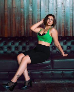 Ritz Gautam Instagram - I’m the Green 🚦light. You gotta get movin!!!!!!
PC: @cp_praveen_photography
Crop Bralette from @bonkers.corner
Biker short from @hm
#hm #bonkerscorner #slayqueen #fashionblogger #fashioninfluencer #lifestyleblogger #bangaloreblogger #bangaloreinfluencer #ritzgautam #stayclassy #keepitsimple #sexy #greenbralette #cropbralette #bralette