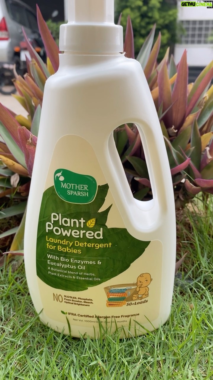 Ritz Gautam - 521 Likes - Try plant powered laundry detergent for babies. It is free from any optical brightener, dyes or harmful chemicals. You also get an allergen free fragrance that keeps baby’s clothes fresh always.

Try now Mother Sparsh 

In collaboration with @mothersparsh feat @anni.kaofficial 

#mothersparsh #mothersparshproducts #babylaundrydetergent #collaboration #collab #babyblogger #babyinfluencer #bangaloreblogger #bangaloreinfluencers #lifestyleblogger #plantbased