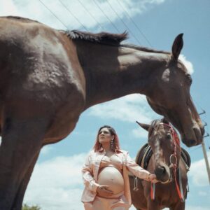 Ritz Gautam Instagram - I could’ve never imagined Maternity Shoot with Horse. All credit goes to @divinephotography.in for his brilliant ideas and execution.
PC and Concept: @divinephotography.in
MUA: @makeoverbyrosyanitha
Special Thanks to @makeoverbyrosyanitha as I called her last minute and she was right there at my home early morning at 6 am.
#maternityshoot #maternityphotography #maternityfashion #maternityshootideas #ritzgautam