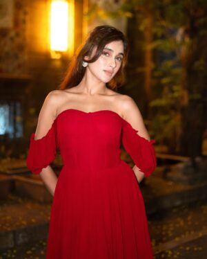 Riya Bhatu Instagram - Twirl me into your fairytale, I won’t stop spinning ❤️‍🔥🍷