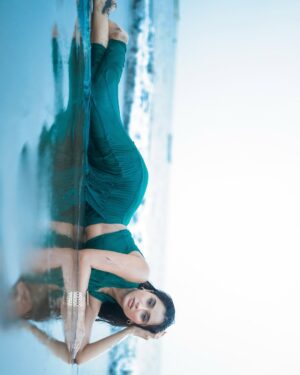Riya Bhatu Instagram - Mermaid magic in every wave🫧🌊
.
.
One of my most fav shoot❤️✨
product_id=4890965
.
.
#beach#shoot#sunset#explore#elitebynewme#newmegals