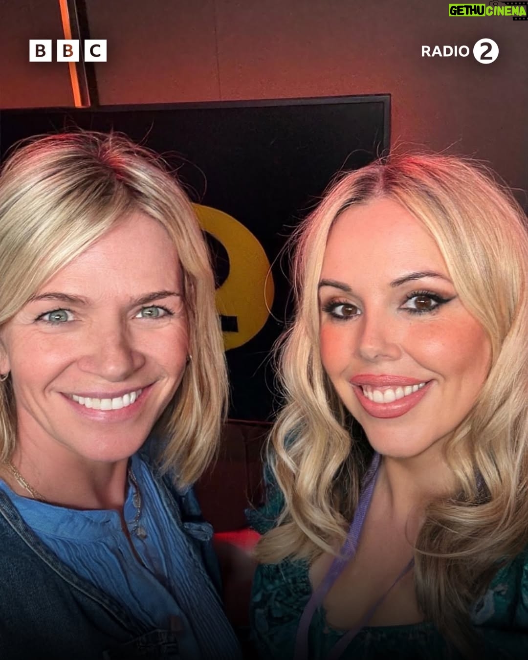 Roisin Conaty - 7.4K Likes - New show, same Zoe magic. ✨ 

Roisin Conaty helped kick things off with a bang as Zoe Ball’s first guest on her brand new Saturday show!