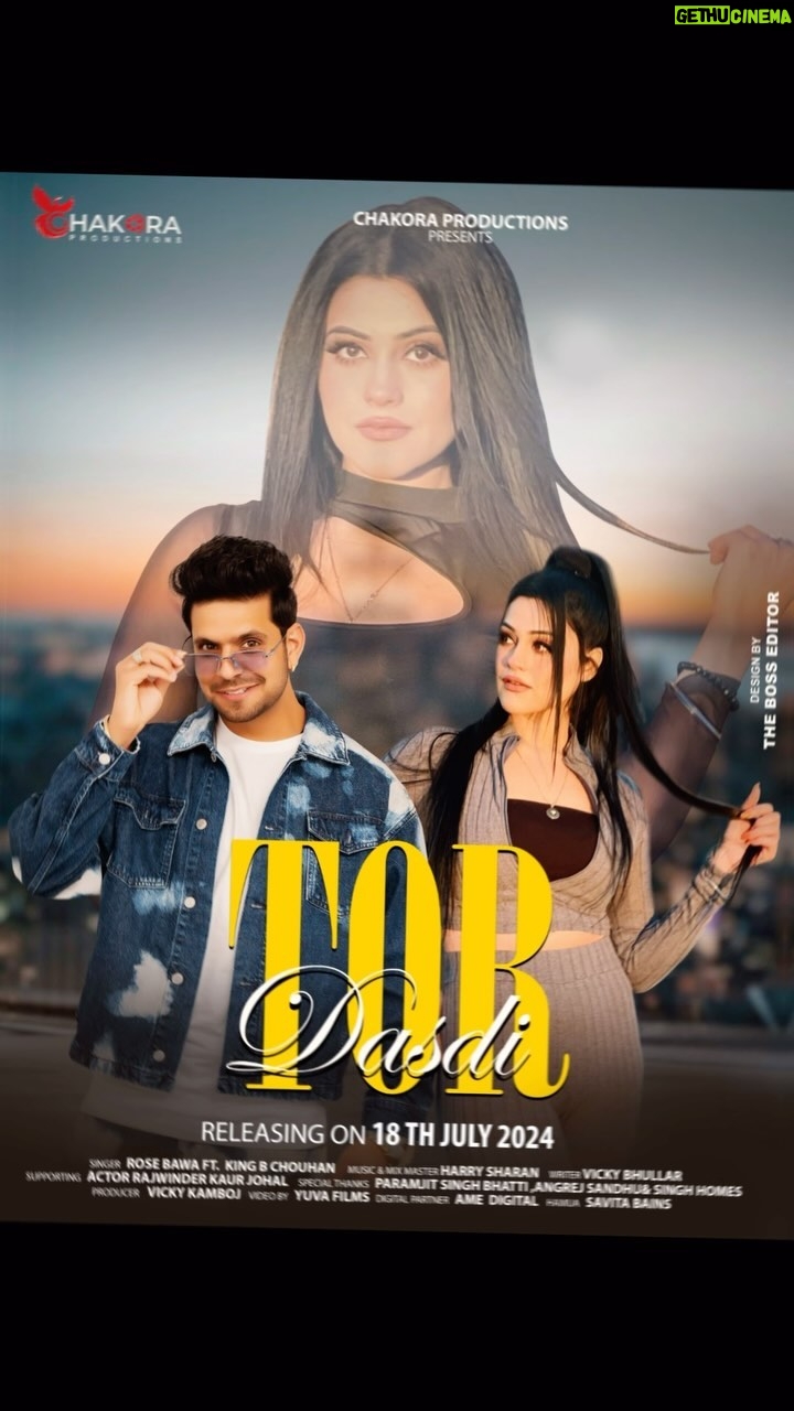 Rose Kaur Bawa - 3K Likes - @chakoraproductions 
@king.b.chouhan 
@rosekaurbawa