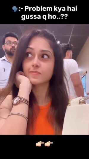 Ruchika Ahuja Instagram - 😏😒🤷🏻♀️#foru #viralreels #trendingreels #reelkarofeelkaro #reelitfeelit #reels #love #waitforend #explore #explorepage #tag ur #love #gussa #tag ur #pasandidamard❤️🧿
