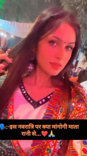 Ruchika Ahuja Instagram - 🙏🏻maa 💞#foru #viralreels #trendingreels #reelkarofeelkaro #reelitfeelit #reels #explore #explorepage #navratri #maa ♥️🙏🏻