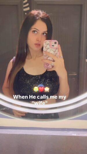 Ruchika Ahuja Instagram - 😍❤️🤭💞#foru #viralreels #trendingreels #reelkarofeelkaro #reelitfeelit #reels #love #waitforend #explore #explorepage #futuregoals #futurewife #tag ur #love ♥️♥️😘😘