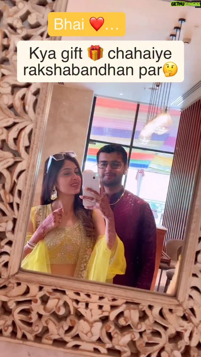 Ruchika Ahuja - 3 Likes - Tag ur brother 😍🥰#rakshabandhan #foru #bhai #bhaidoojspecial #viralreels #rakhispecial❤️ #rakhi #trendingreels #reelkarofeelkaro #reelitfeelit #reels #waitforend #love #explore #explorepage 😍🥰