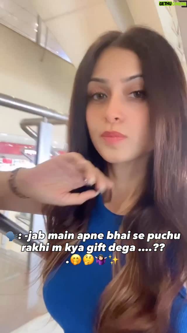 Ruchika Ahuja - 3 Likes - Mere liye paisa 💴 💰 nhi hai..😒😏#tag ur #brother 😎🤪#foru #viralreels #trendingreels #reelkarofeelkaro #reelitfeelit #reels #waitforend #explore #explorepage #rakshabandhan #rakshabandhangifts #reality #relatable 😂🤣