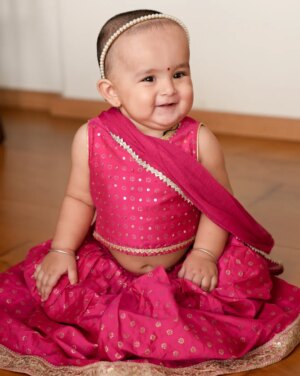 Ruhi Chaturvedi Instagram - #collaboration with @firstcryindia ✨
Festive prep in full swing 🌸 Traditions, love & little Dua’s festive outfits make Diwali extra special 💛
This set stole our hearts—elegant embroidery, soft & comfy, and festive-perfect 🪔
🥰 Dua’s excitement says it all!
✨ Shop now with my code RuhiDW2 – enjoy 50% OFF on fashion & 42% OFF on everything else.

#firstcrywalidiwali25 #firstcrywalidiwali #firstcryindia #firstcry #FussNowAtFirstcry #firstcryfashion #kidsfashion