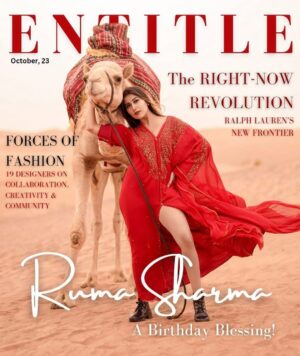 Ruma Sharma Instagram - Thrilled to share the October cover of @entitlemagazine on my special day as #covergirl #happybirthdaytome 
.
Grateful for another year of love and opportunities! 💖
.
Shot by - @midhun.mohan_ 
#RumaSharma #EntitleMagazine #magazinecover #covergirl