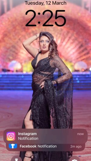 Rupa Khurana Instagram - Draped in the enchanting allure of midnight, this black gown whispers tales of timeless sophistication. Each stitch weaves a narrative of grace, and every twirl unveils the poetry of elegance in shimmering sequins. In the realm of shadows, I find my spotlight.
Outfit by @stylist_enna