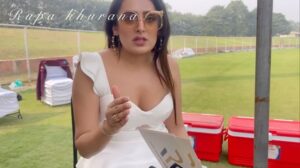 Rupa Khurana Instagram - š Hey FOX š¦ ? R u there ? // SUPER HITT STADIUM šļø// NODDYSINGH LIVE #crickitleague (( MUMBAI INVINCIBLE vs GANDHI DHAM ))#punjabiaagayeoye #diljitdosanjh #music #love #dance #revengefulrecords #noddysinghlive #workmode (( HIKK DE ZOR NAL GONA , SHONK PUNJABI SHERAA š¦ da )) love u my big brother one & only Real punjabi boy @sumitsethiofficial paaji