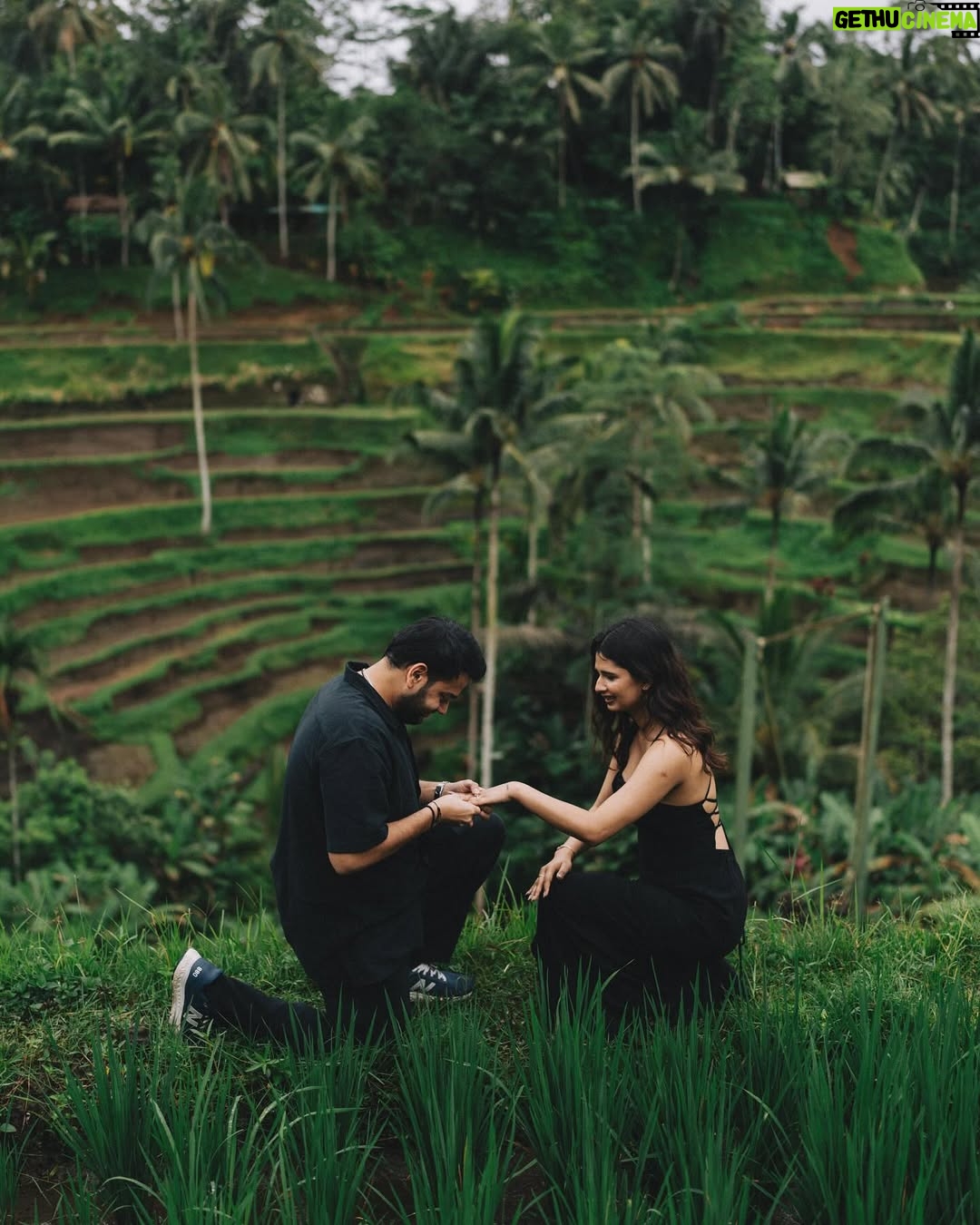 Rupal Yadav - 64.8K Likes - I’M GETTING MARRIED!!!!

Bali was where we met for the first time🥹 and today, in the same place, he asked me to be his forever. 
Feels unreal🥹💍🧿

10.02.2025 💍✨