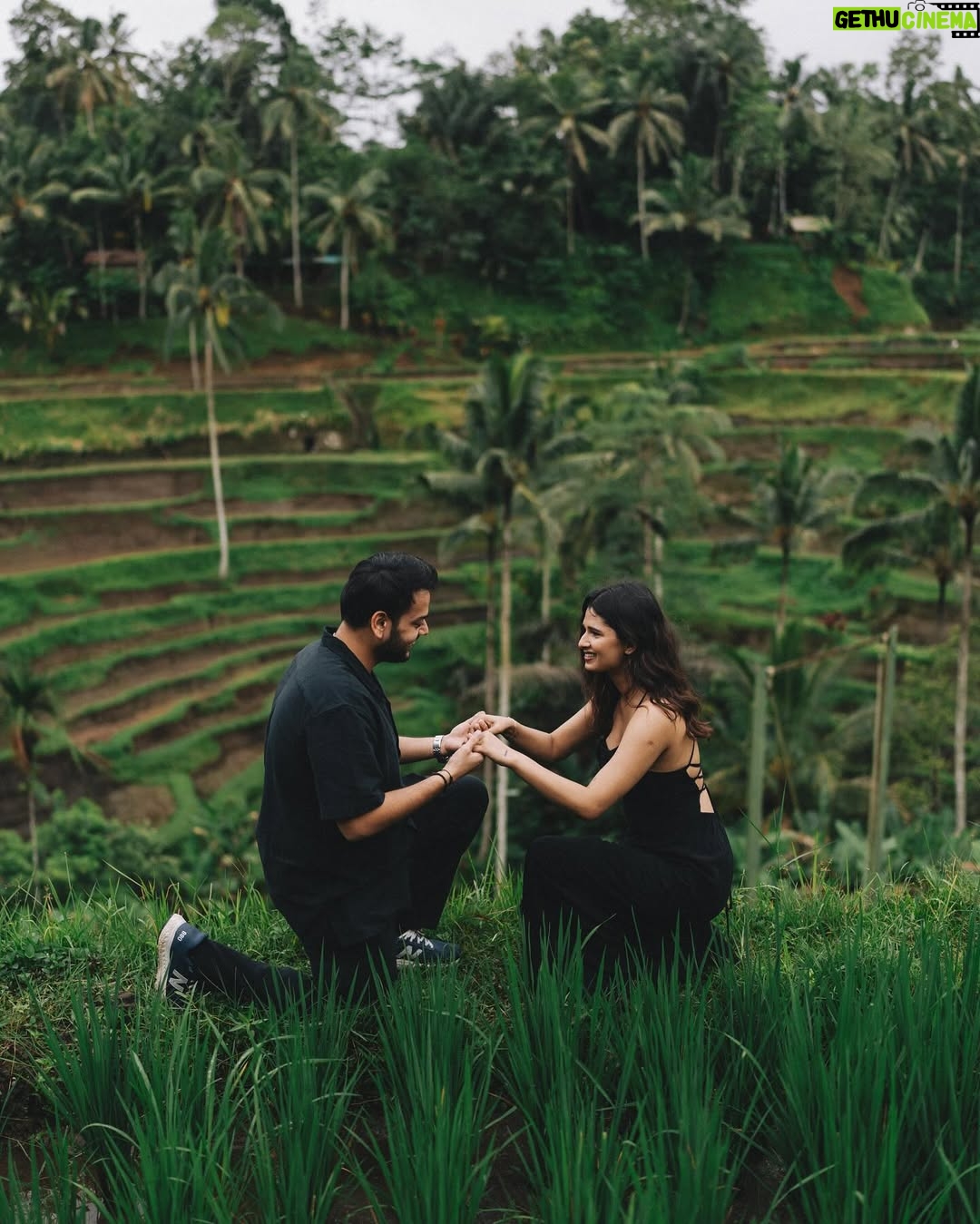 Rupal Yadav - 64.8K Likes - I’M GETTING MARRIED!!!!

Bali was where we met for the first time🥹 and today, in the same place, he asked me to be his forever. 
Feels unreal🥹💍🧿

10.02.2025 💍✨