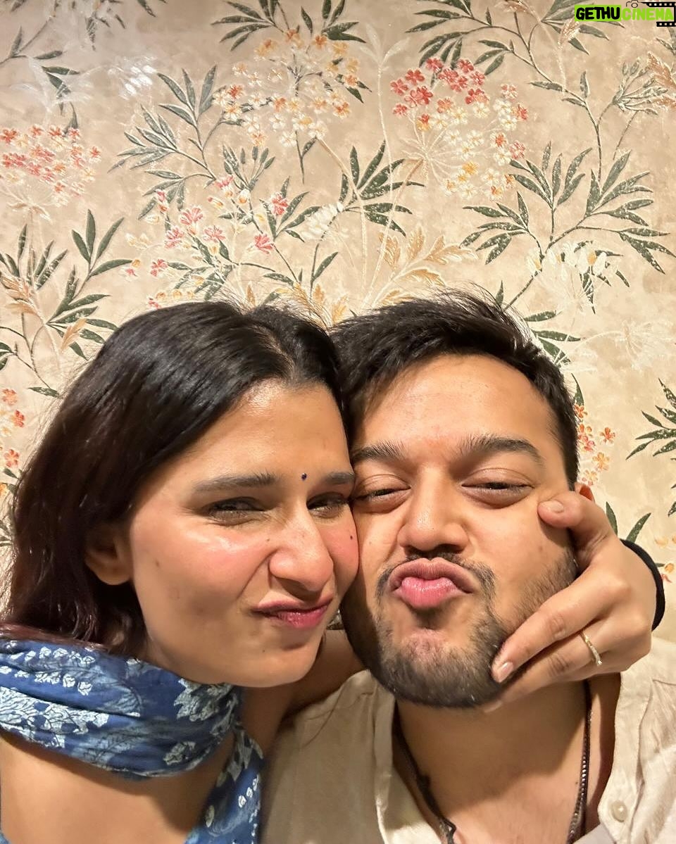 Rupal Yadav - 26.2K Likes - This past year had its ups and downs but if there’s one thing I’m grateful for - it’s that we had each other through it all♥️

📸 *Slide 1:* The day I had my YouTube Accelerator event, and he showed up just to cheer me up before my speech🥹💖 
📸 *Slide 2:* Beyond the workouts I think we bonded the most on our way to the gym..endless random convos, hyping each other up & just being our unfiltered selves🫶🏻
📸 *Slide 3:* Our first live stand-up show in Gurgaon that took us forever to reach😂
📸 *Slide 4:* Our first international trip together to Bali, where we had the most fun and learned so much about each other❤️
📸 *Slide 5:* The time I had just moved to Noida, and he randomly showed up - no plans, no reason, just to be there🥹
📸 *Slide 6:* Just after our roka!💍✨We were so happy that finally our families met and everything just felt perfect❤️ That “it’s really happening” feeling hit us hard & we couldn’t stop smiling the whole time!
📸 *Slide 7:* Just a random picture but one of our favourite things we do together - our long walks❤️batein karte karte kab 15,000 steps ho jaate hain pata hi nahi chalta!!🥹
📸 *Slide 8:* The first time Rajat gave me flowers… and that too in full filmy style! Kabhi fursat se poori story bataungi😛
📸 *Slide 9:* Bali again—where we got matching tattoos! Rajat’s first-ever tattoo, and he was so happy with it☺️
📸 *Slide 10:* Our crazy ATV ride in Bali! Even now, thinking about that day makes us smile☺️💗 Traveling with him is a whole different vibe! ❤️ 
📸 *Slide 11:* Gili T Island—some of our best memories together. Can’t wait to go back someday🌊✨ 
📸 *Slide 12:* One of our many flights! Honestly, we’ve taken so many secret trips this past year, I’ve lost track. ✈️😂 Here’s to many more! ❤️ 
📸 *Slide 13:* The day of our roka—the moment it *really* hit us… shit, this is actually happening! 💍🥹 
📸 *Slide 14:* The day we officially got engaged! Still feels unreal. 💖✨ 
📸 *Slide 15:* Came to see him, and before leaving, idk why I wrote on his mirror with my lipstick. Ewwww cringeeeeeee ik 

Here’s to many more memories together!🥹❤️🧿
Love you R❤️