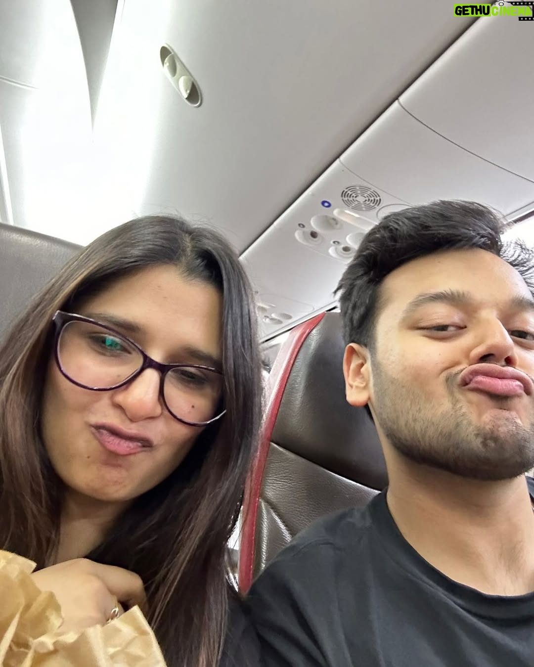 Rupal Yadav - 26.2K Likes - This past year had its ups and downs but if there’s one thing I’m grateful for - it’s that we had each other through it all♥️

📸 *Slide 1:* The day I had my YouTube Accelerator event, and he showed up just to cheer me up before my speech🥹💖 
📸 *Slide 2:* Beyond the workouts I think we bonded the most on our way to the gym..endless random convos, hyping each other up & just being our unfiltered selves🫶🏻
📸 *Slide 3:* Our first live stand-up show in Gurgaon that took us forever to reach😂
📸 *Slide 4:* Our first international trip together to Bali, where we had the most fun and learned so much about each other❤️
📸 *Slide 5:* The time I had just moved to Noida, and he randomly showed up - no plans, no reason, just to be there🥹
📸 *Slide 6:* Just after our roka!💍✨We were so happy that finally our families met and everything just felt perfect❤️ That “it’s really happening” feeling hit us hard & we couldn’t stop smiling the whole time!
📸 *Slide 7:* Just a random picture but one of our favourite things we do together - our long walks❤️batein karte karte kab 15,000 steps ho jaate hain pata hi nahi chalta!!🥹
📸 *Slide 8:* The first time Rajat gave me flowers… and that too in full filmy style! Kabhi fursat se poori story bataungi😛
📸 *Slide 9:* Bali again—where we got matching tattoos! Rajat’s first-ever tattoo, and he was so happy with it☺️
📸 *Slide 10:* Our crazy ATV ride in Bali! Even now, thinking about that day makes us smile☺️💗 Traveling with him is a whole different vibe! ❤️ 
📸 *Slide 11:* Gili T Island—some of our best memories together. Can’t wait to go back someday🌊✨ 
📸 *Slide 12:* One of our many flights! Honestly, we’ve taken so many secret trips this past year, I’ve lost track. ✈️😂 Here’s to many more! ❤️ 
📸 *Slide 13:* The day of our roka—the moment it *really* hit us… shit, this is actually happening! 💍🥹 
📸 *Slide 14:* The day we officially got engaged! Still feels unreal. 💖✨ 
📸 *Slide 15:* Came to see him, and before leaving, idk why I wrote on his mirror with my lipstick. Ewwww cringeeeeeee ik 

Here’s to many more memories together!🥹❤️🧿
Love you R❤️
