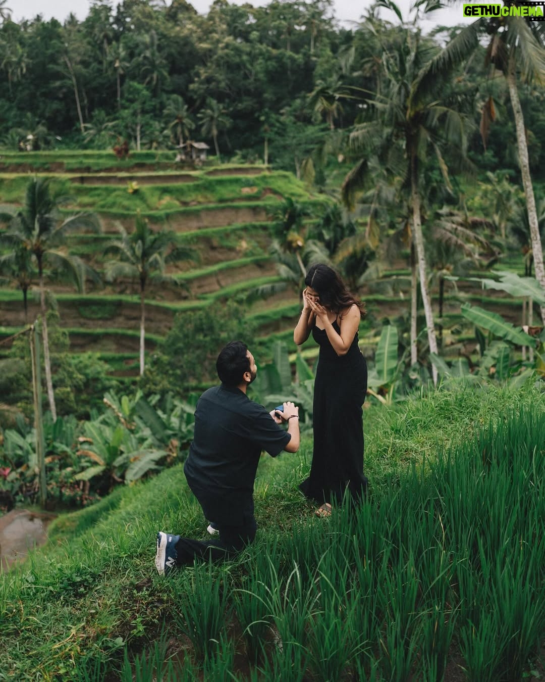 Rupal Yadav - 64.8K Likes - I’M GETTING MARRIED!!!!

Bali was where we met for the first time🥹 and today, in the same place, he asked me to be his forever. 
Feels unreal🥹💍🧿

10.02.2025 💍✨