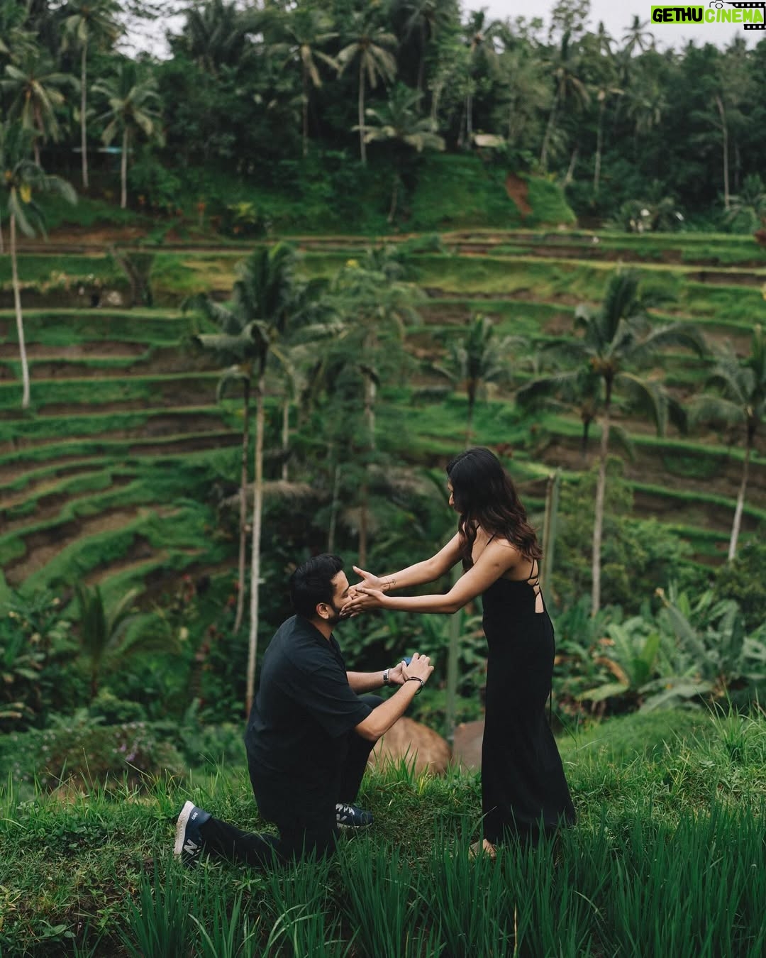 Rupal Yadav - 64.8K Likes - I’M GETTING MARRIED!!!!

Bali was where we met for the first time🥹 and today, in the same place, he asked me to be his forever. 
Feels unreal🥹💍🧿

10.02.2025 💍✨