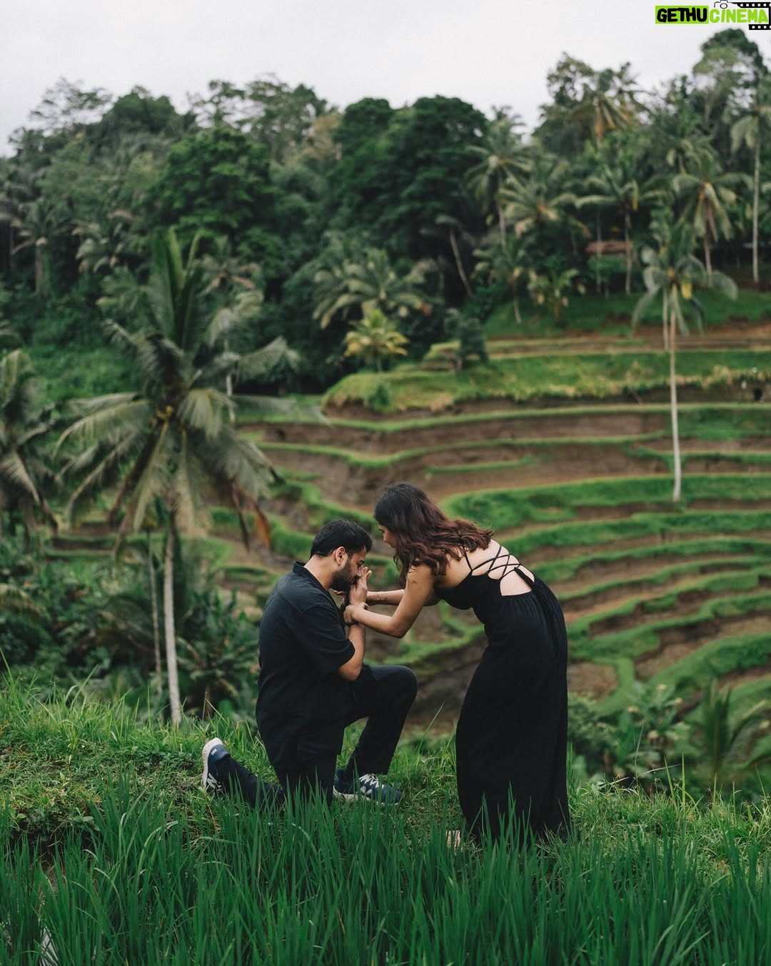 Rupal Yadav - 64.8K Likes - I’M GETTING MARRIED!!!!

Bali was where we met for the first time🥹 and today, in the same place, he asked me to be his forever. 
Feels unreal🥹💍🧿

10.02.2025 💍✨
