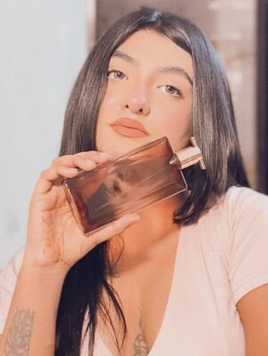Rutuja Kamble Instagram - Not just a fragrance, it’s power bottled. 🤎

#collab
#Lancomelndia #IdolePower #BecomingYoulsYourPower
#LancomeFragrances
