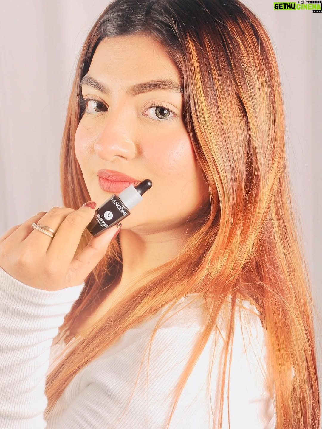 Rutuja Kamble - 3 Likes - The iconic Lancôme Génifique
Ultimate Serum,
Now available in sleek, premium 7 ml travel-size🖤
@lancomeofficial 
#Collab #Lancomelndia
#LancomeSkincare
#GenifiqueUltimate #BetaGlucan
#LittleBlackBottle
#GenifiqueUltimate7ml