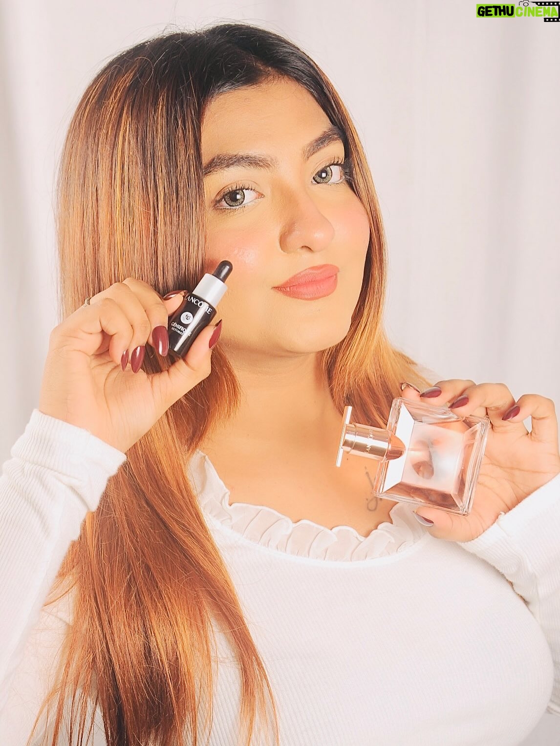 Rutuja Kamble - 3 Likes - The iconic Lancôme Génifique
Ultimate Serum,
Now available in sleek, premium 7 ml travel-size🖤
@lancomeofficial 
#Collab #Lancomelndia
#LancomeSkincare
#GenifiqueUltimate #BetaGlucan
#LittleBlackBottle
#GenifiqueUltimate7ml