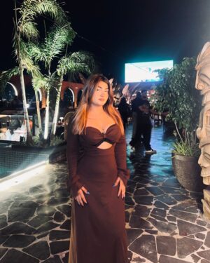 Rutuja Kamble Instagram - @claydombivli Big thanks to Clay Dombivli Pool Bar & Kitchen for the amazing hospitality! Great vibes, delicious food, and a perfect setting—truly a memorable experience. 🌮🤎👜