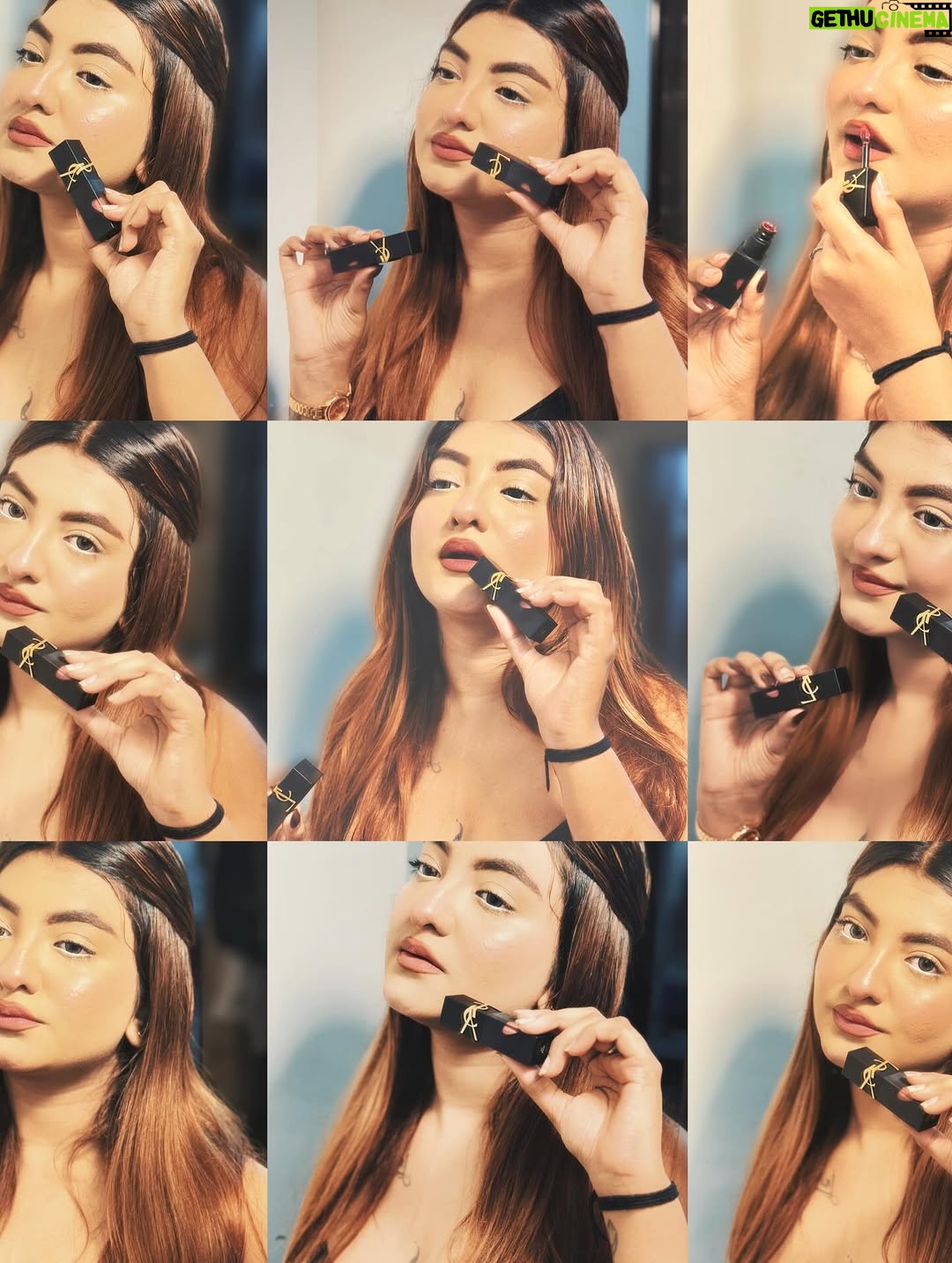Rutuja Kamble - 3 Likes - Your lips deserve a statement – mine is #YSLTheInks. Happy #LipstickDay 💋
#LipstickDay #YSLLips
#YSLBEAUTY #YSLMAKEUP
#YSLTHEINKS #ad

@yslbeauty