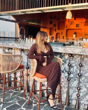 Rutuja Kamble Instagram - @claydombivli Big thanks to Clay Dombivli Pool Bar & Kitchen for the amazing hospitality! Great vibes, delicious food, and a perfect setting—truly a memorable experience. 🌮🤎👜