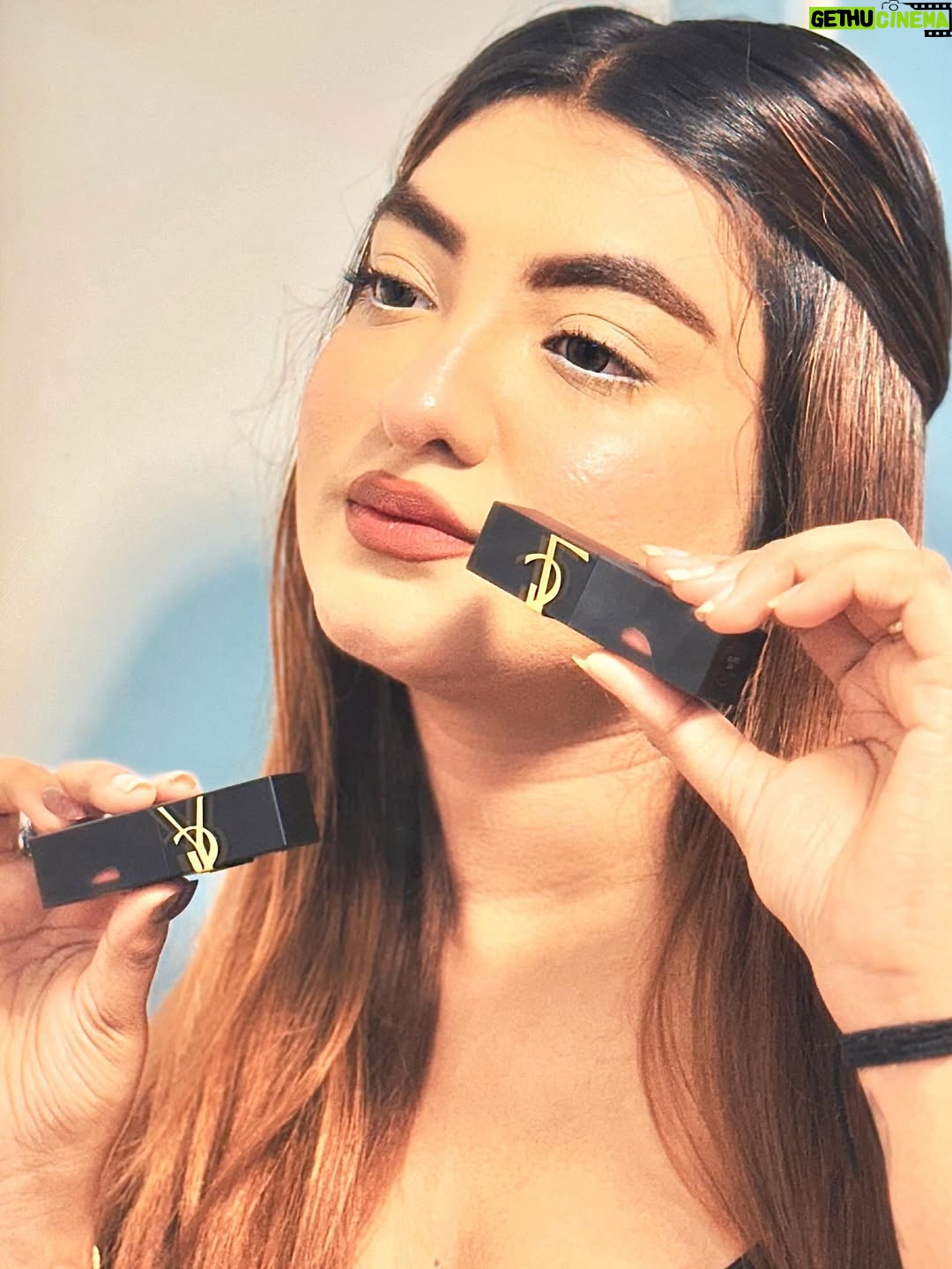 Rutuja Kamble - 3 Likes - Your lips deserve a statement – mine is #YSLTheInks. Happy #LipstickDay 💋
#LipstickDay #YSLLips
#YSLBEAUTY #YSLMAKEUP
#YSLTHEINKS #ad

@yslbeauty