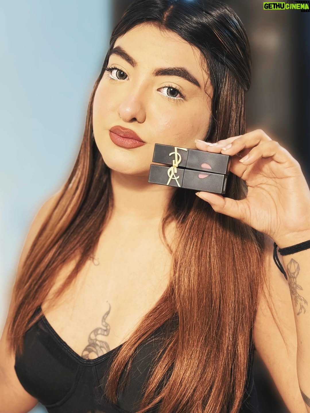 Rutuja Kamble - 3 Likes - Your lips deserve a statement – mine is #YSLTheInks. Happy #LipstickDay 💋
#LipstickDay #YSLLips
#YSLBEAUTY #YSLMAKEUP
#YSLTHEINKS #ad

@yslbeauty