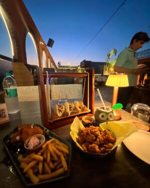 Rutuja Kamble Instagram - @claydombivli Big thanks to Clay Dombivli Pool Bar & Kitchen for the amazing hospitality! Great vibes, delicious food, and a perfect setting—truly a memorable experience. 🌮🤎👜