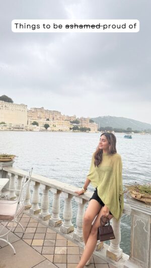 Rutvi Bhatt Instagram - I went to an international school growing up and I wildly remember the judgement I felt as a child when I would do things — some people and society had deem “not cool” —
🫶 But as I grew up and realized, it is only insecure people who have to put up a facade and act like someone they are not, so I started voicing my opinion and becoming proud of what people had tried to tell me was bad or shameful:
I am now very proudly:
💛 Religious — I love god and I pray every single day
💛 Parents — I ask their permission and opinion for everything even at this age
💛Accounts — I check my spending and no matter how much money I have now, I still track all my expenses
💛 Alcohol — I have never tasted alcohol and it doesn’t make me any less cooler at a party
💛 Ayurveda — I live by Ayurveda and Indian remedies. I reach for turmeric the minute I am sick and share it with the world.
I am deși, I am cultured, and I am extremely proud of it! 💐🤗
Don’t let anyone make you feel otherwise. Once you start acting like who you are —
👉🏾you will find people who love and appreciate you for WHO u are not someone you’re forced to be and life will be beautiful and so will those relationships!
💡💡 Share this on your story and let everyone know you’re done apologizing for who you are!
💓 and follow me for becoming emotionally intelligent and building strong relationships✨
.
#emotional #emotions
#failure #hardwork #success #grind #emotionalintelligence #emotions
#longdistancerelationship #longdistancecouples
#couples #relationshipgoals #datingadvice
#relationships #fights #mindset #mentor #love #couples #couplegoals #date #couplegoals #mindset #desicouple #indian #india #mumbai #delhi #motivation