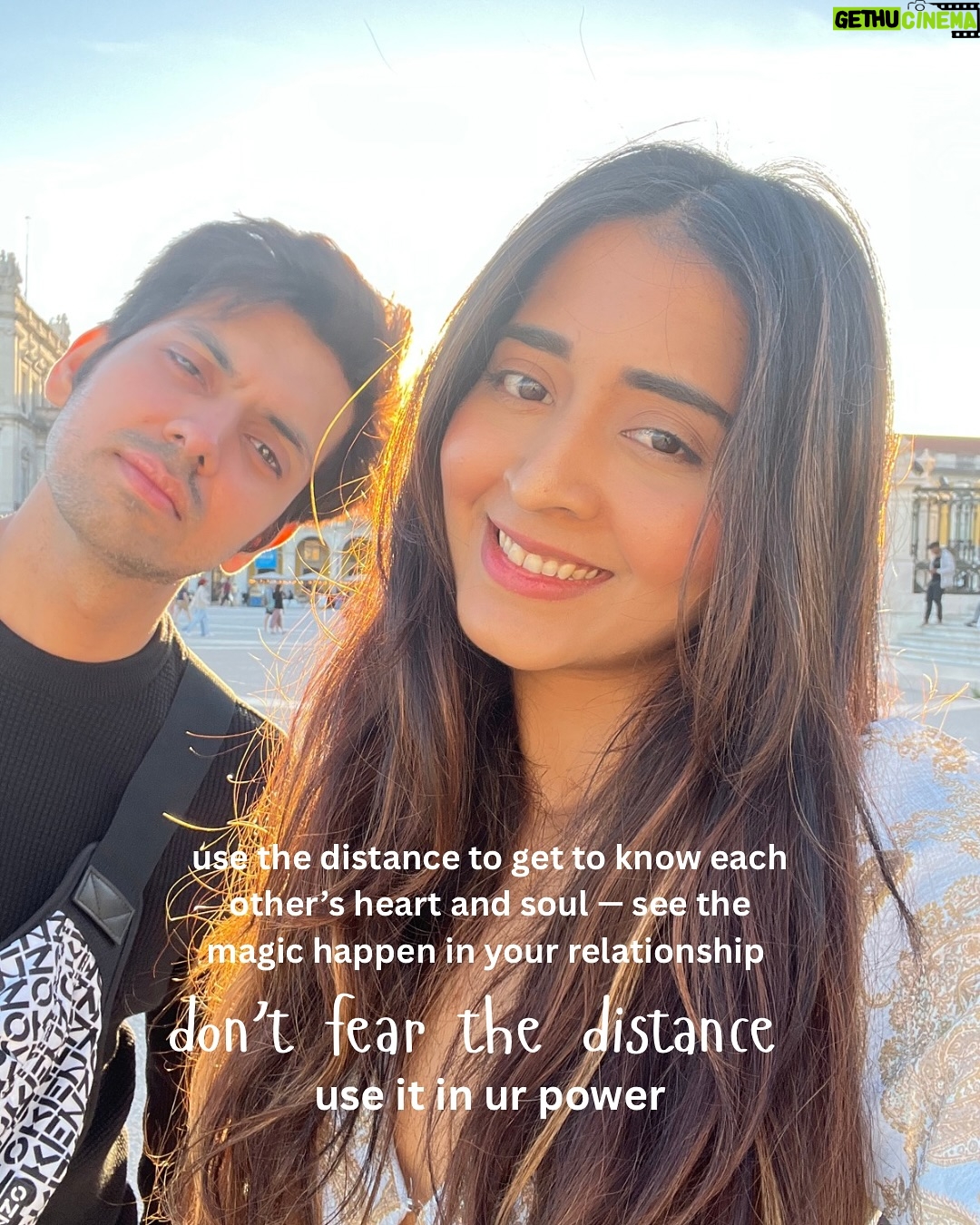 Rutvi Bhatt - 8K Likes - People look at me like I’m crazy when I say — the reason we’re still together, and now married is because we did ✨ Long Distance ✨

Yes, it’s one of the hardest things we’ve ever done and yes I cried so many nights cause I missed him and wanted a hug or wanted to be a “normal couple” 🥹

🫶 But in hindsight— the years we spent together on the phone getting to know each other.. no distractions, no fun.. just pure love and longing for each other. That’s what kept our relationship strong 

🌎 the beauty of a long distance  relationship is exactly this — u get to love each other for who you are as a human being — nothing else and that’s powerful 💪🏽

🤍 So stay strong and never give up cause it’s worth it ✨

.
.
.
.
.
.
.

.
.
.
.
#emotional #emotions 
#failure #hardwork #success #grind #emotionalintelligence #emotions 
#longdistancerelationship #longdistancecouples
#couples #relationshipgoals #datingadvice 
#relationships #fights #mindset #mentor #love #couples #couplegoals #date #couplegoals #mindset  #desicouple #indian #india #mumbai #delhi #motivation