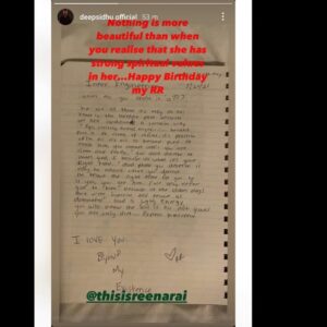Rweehma Roy Instagram - Its your souls birthday my Jaan…when I lost you, I lost myself too, now I look at our photos willing your eyes to give me a clue… We will reunite when my purpose is done you and I know that too 🙏💔😭#Happybirthdaytous
💜Kiki
My notes in my book-