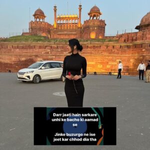 Rweehma Roy Instagram - Visiting the Red Fort looks powerless without you my beloved Deep Sidhu ❤️ #January26th #wemissyou#courage#mastermind