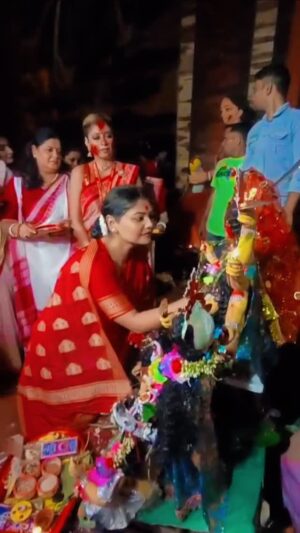Saayoni Ghosh Instagram - আবার এসো মা! ❤️💫🙏