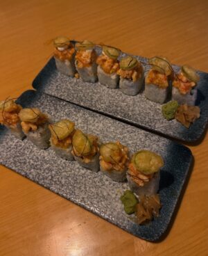 Sabnam Faria Instagram - Sushi rollin’ into my heart!
Can’t stop, won’t stop.
#sushi #SushiAddict #RollWithIt